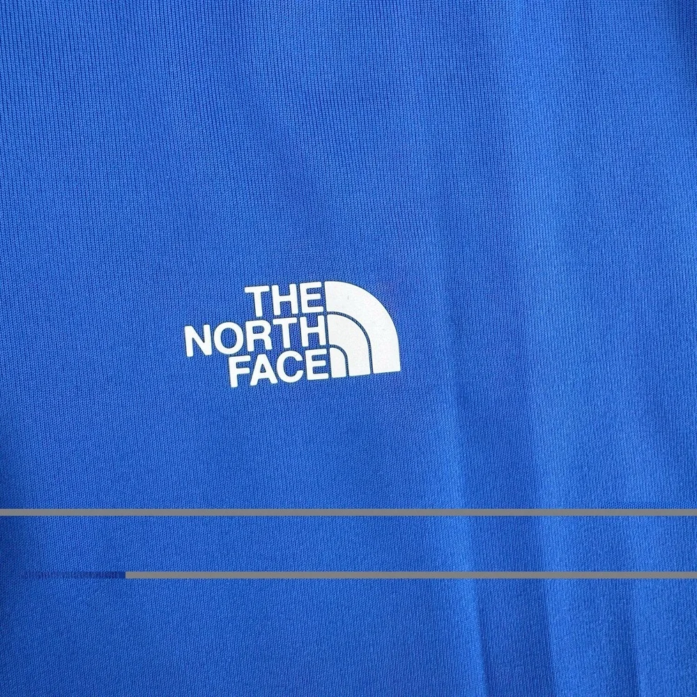 The North Face Elevation FlashDry Mens T Shirt XL Sonic Blue